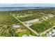 Aerial view of residential homes near waterfront at 25318 Marion Ave, Punta Gorda, FL 33950