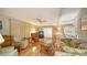 Living room featuring wood floors and comfortable seating at 3213 Sumac Ter, Sarasota, FL 34237