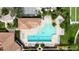 Resort-style pool with plenty of lounge chairs at 4209 Cascade Falls Dr, Sarasota, FL 34243
