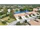 Community overview, showcasing lakefront homes at 4209 Cascade Falls Dr, Sarasota, FL 34243