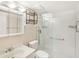 Bathroom with a walk in shower and vanity at 7145 Bright Creek Dr # 33, Sarasota, FL 34231