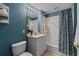 Clean bathroom with shower/tub combo, vanity, and updated fixtures at 918 River Basin Ct # 101A, Bradenton, FL 34212
