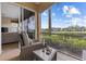 Spacious screened porch boasts stunning golf course views at 918 River Basin Ct # 101A, Bradenton, FL 34212