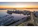 Aerial view of waterfront community and bridge at 1335 2Nd St # 301, Sarasota, FL 34236