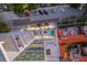 High-rise condo building with a rooftop pool and city views at 1335 2Nd St # 301, Sarasota, FL 34236