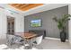 Common area with a large table and city views at 1335 2Nd St # 301, Sarasota, FL 34236