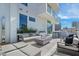 Large patio featuring a fire pit and outdoor seating at 1335 2Nd St # 301, Sarasota, FL 34236
