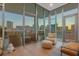 Bright sunroom with floor-to-ceiling windows at 1335 2Nd St # 301, Sarasota, FL 34236