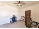 Cozy bedroom featuring a workspace and room for musical instruments at 17921 Canopy Pl, Bradenton, FL 34211