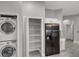 Convenient laundry area with appliances and extra storage at 2063 Lynx Run, North Port, FL 34288