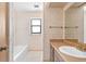 Bathroom with bathtub and vanity at 2807 Country River Dr, Parrish, FL 34219