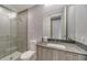Contemporary bathroom with a large shower and modern vanity at 711 S Palm Ave # 203, Sarasota, FL 34236