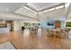 Spacious and bright community center featuring hardwood floors and ample seating at 3415 51St Avenue W Cir # 206, Bradenton, FL 34210
