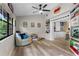 Playroom with built-in shelving, comfortable seating, and toys at 3415 51St Avenue W Cir # 206, Bradenton, FL 34210