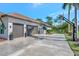 Two-car garage with basketball court and plenty of space at 7003 River Club Blvd, Bradenton, FL 34202