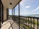 Spacious screened balcony overlooking the water at 7100 Sunshine Skyway S Ln # 706, St Petersburg, FL 33711
