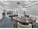 Game room with pool table and seating area at 7100 Sunshine Skyway S Ln # 706, St Petersburg, FL 33711