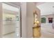 Entryway with view of kitchen and living room at 7153 Drewrys Blf, Bradenton, FL 34203