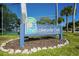 Photo of The Lakeside Club community sign at 7312 Cloister Dr # 7312, Sarasota, FL 34231