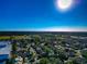 Wide aerial view of a residential neighborhood and surrounding area at 3607 57Th Avenue W Dr, Bradenton, FL 34210