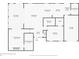 One-story home floor plan, featuring main bedroom, 2 bathrooms, living room, kitchen, and garage at 3607 57Th Avenue W Dr, Bradenton, FL 34210