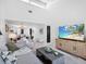 Bright and airy living area with comfortable sofa and access to the kitchen at 4204 126Th W St # 506, Cortez, FL 34215