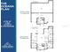 Detailed floor plan showcasing the layout of the home, including the entry level and main level with room dimensions at 5019 Commonwealth Dr, Sarasota, FL 34242