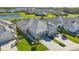Aerial view of home showcasing front yard and landscaping at 7525 Alumni Trl, Sarasota, FL 34243