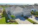 Aerial view of home showcasing front yard and landscaping at 7525 Alumni Trl, Sarasota, FL 34243