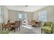 Bright community room with tables and chairs for residents at 7525 Alumni Trl, Sarasota, FL 34243