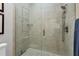 Large walk-in shower with glass enclosure and neutral tile at 888 S Orange Ave # Ph-C, Sarasota, FL 34236