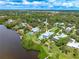 House with private pool and lush landscaping at 931 Bayshore Rd, Nokomis, FL 34275