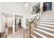 Bright and spacious entryway with hardwood floors at 931 Bayshore Rd, Nokomis, FL 34275