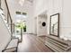Bright and spacious foyer with hardwood floors at 931 Bayshore Rd, Nokomis, FL 34275