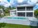Stunning two-story home with a large pool and patio at 931 Bayshore Rd, Nokomis, FL 34275