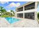 Spacious pool and patio area with modern design at 931 Bayshore Rd, Nokomis, FL 34275
