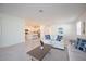 Bright living area featuring contemporary furnishings and open floor plan at 11380 Burgundy Dr, Venice, FL 34293