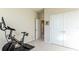 Home gym with an exercise bike and large closet at 15813 6Th E Ave, Bradenton, FL 34212