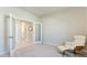 Bright office with french doors, and comfortable armchair at 15813 6Th E Ave, Bradenton, FL 34212