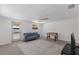 Game room with foosball table, sofa and access to backyard at 303 65Th St # A, Holmes Beach, FL 34217
