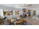 Open concept kitchen with modern appliances and a breakfast nook at 303 65Th St # A, Holmes Beach, FL 34217