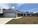 Charming single Gathering home with a well-manicured lawn and attached two-car garage at 3325 Stockton Ave, North Port, FL 34286