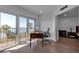 Home office with water views and access to a private balcony at 3420 Wild Oak Bay Blvd # 118, Bradenton, FL 34210