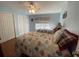 Guest bedroom with two twin beds and ample closet space at 4851 W Gandy Blvd # 5Pa, Tampa, FL 33611