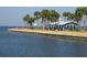 Relaxing waterfront park with gazebo and seating at 4851 W Gandy Blvd # 5Pa, Tampa, FL 33611