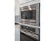Close up of stainless steel microwave and oven combination in a modern kitchen setting at 4906 Lighthouse Bay Ln, Bradenton, FL 34211