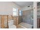 Bathroom with new shower and toilet, renovation in progress at 8 Island Dr, Treasure Island, FL 33706