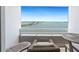Private balcony boasting scenic water and city views at 888 Boulevard Of The Arts # 1705, Sarasota, FL 34236