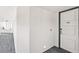 Condo entry with modern door and keyless entry at 888 Boulevard Of The Arts # 1705, Sarasota, FL 34236