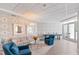 Relaxing lounge area with comfortable seating and modern decor at 888 Boulevard Of The Arts # 1705, Sarasota, FL 34236